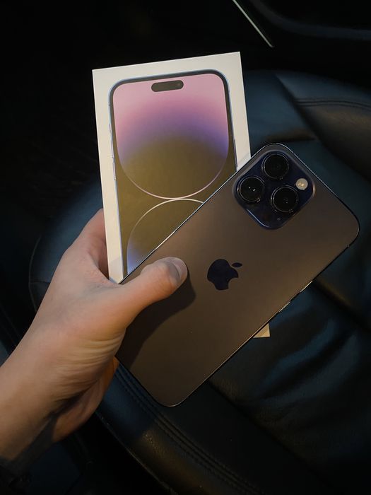 Iphone 14 PRO MAX Deep Purple 256GB | 82% kondycji | Idealny