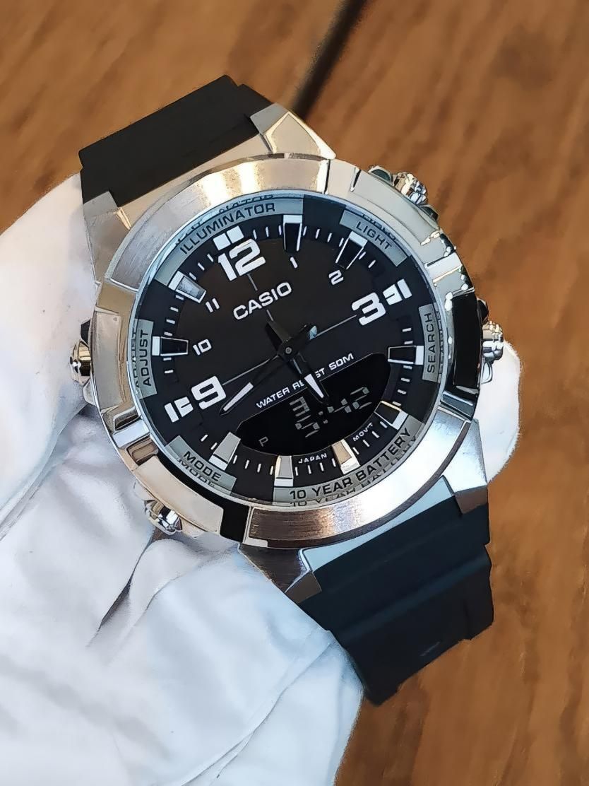 Мужские часы Casio AMW-870-1A ! Оригинал! Фирменная гарантия 2 года!