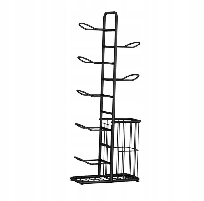 Stojak na piłki do przechowywania piłek rakiet regał organizer