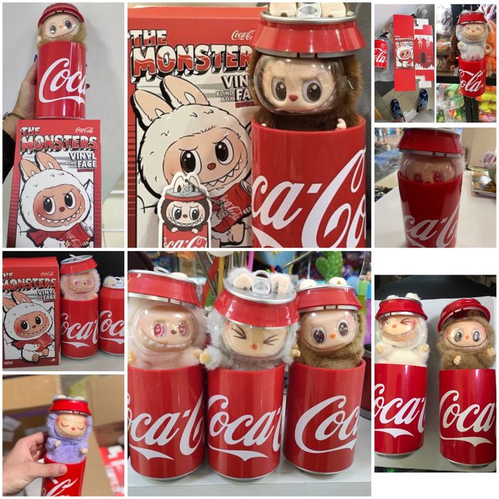Лабубу в банці велика Кока-Кола Labubu Coca-Cola
