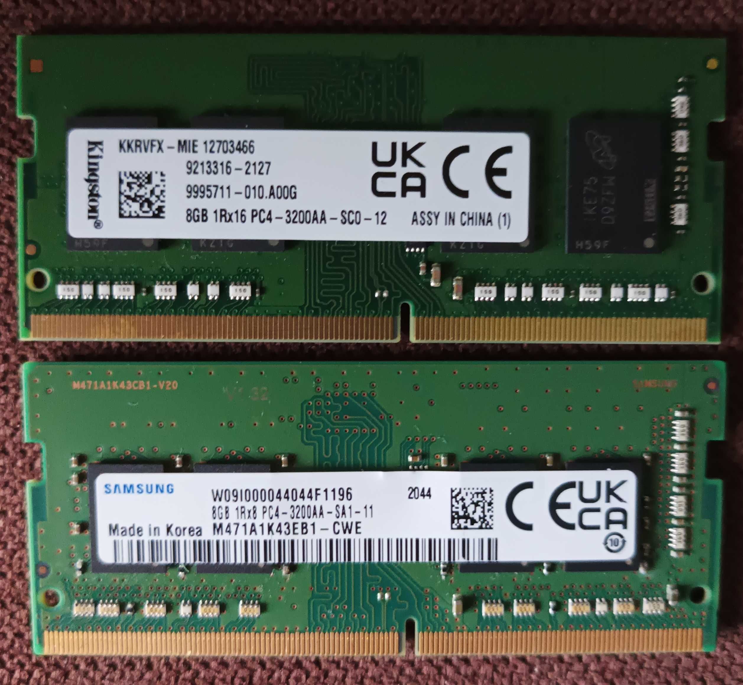 DDR4 3200-2666-2400-2133 -(2-4-8-16gb)