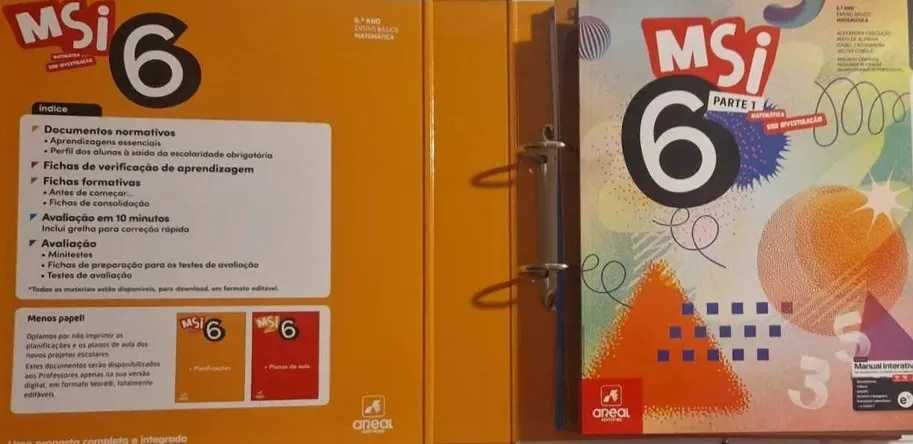MSI  6 Recursos do Manual/Livro do Professor