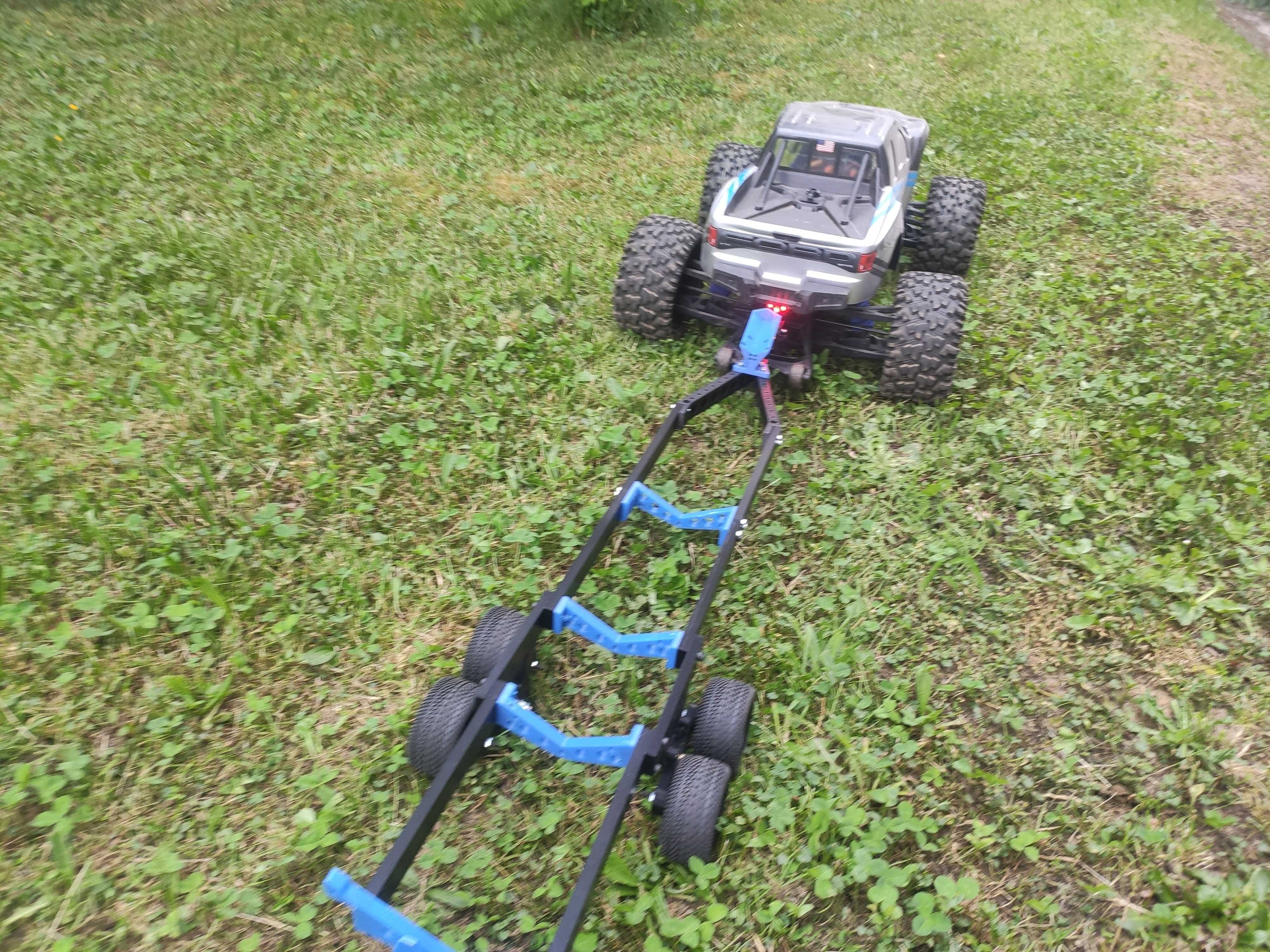 Przyczepka traxxas Spartan, pod Motorówke, Łódź RC, Amewi alpha i inne
