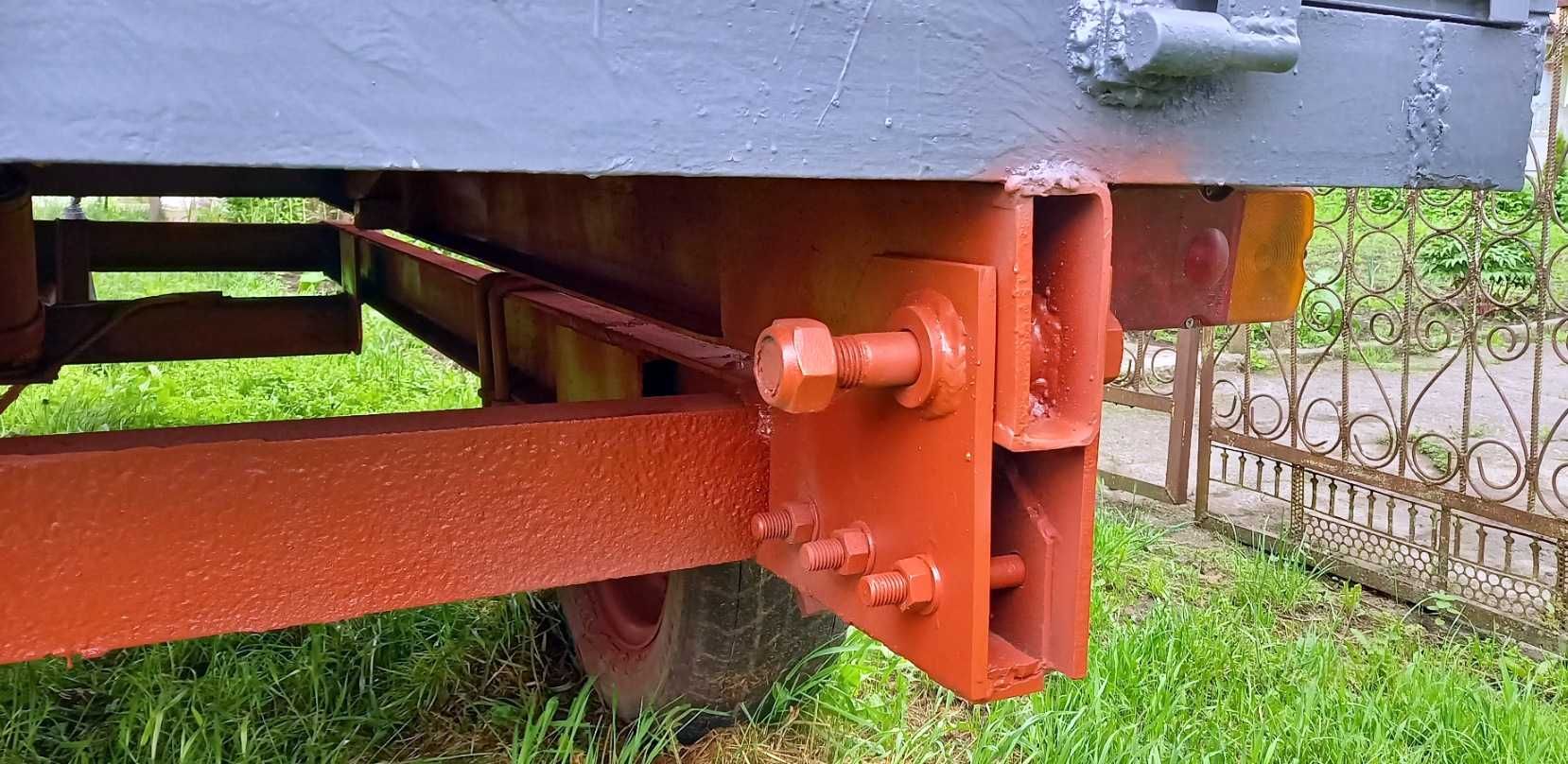Продам міцний прицеп Самоскид. 300х210 см. 5-6 Тон. Борти Алюміній.