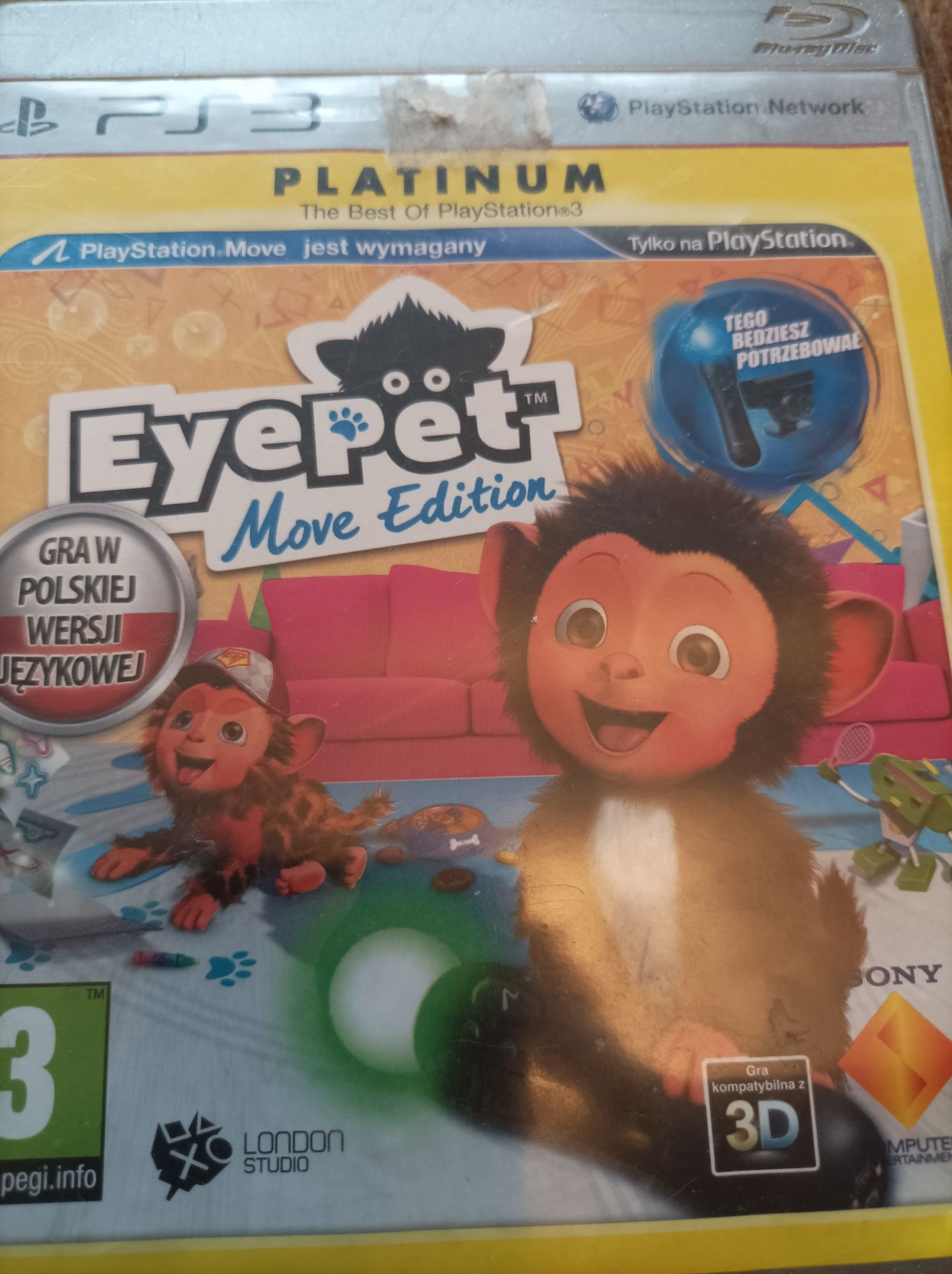 Gra na PS3 EYEPET move edition