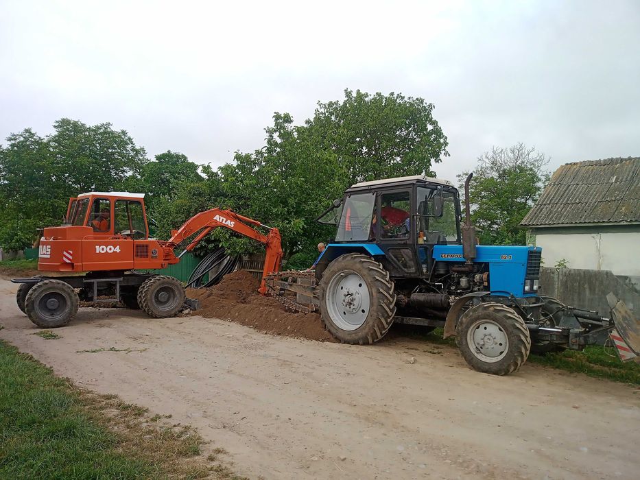 Послуги екскаватора Спецтехніка JCB 3СХ Траншеєкопач Атлас  Водопровід