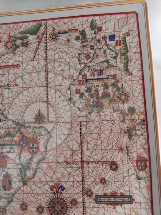 Bandeja Biblioteca Brasil Vista Alegre, Edição Especial