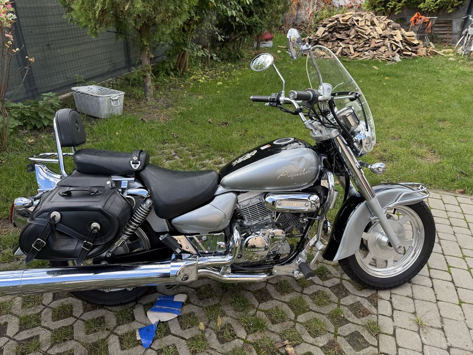 Hyosung Aquila 125 M . Stan bdb . Mozliwy transport , raty na telefon