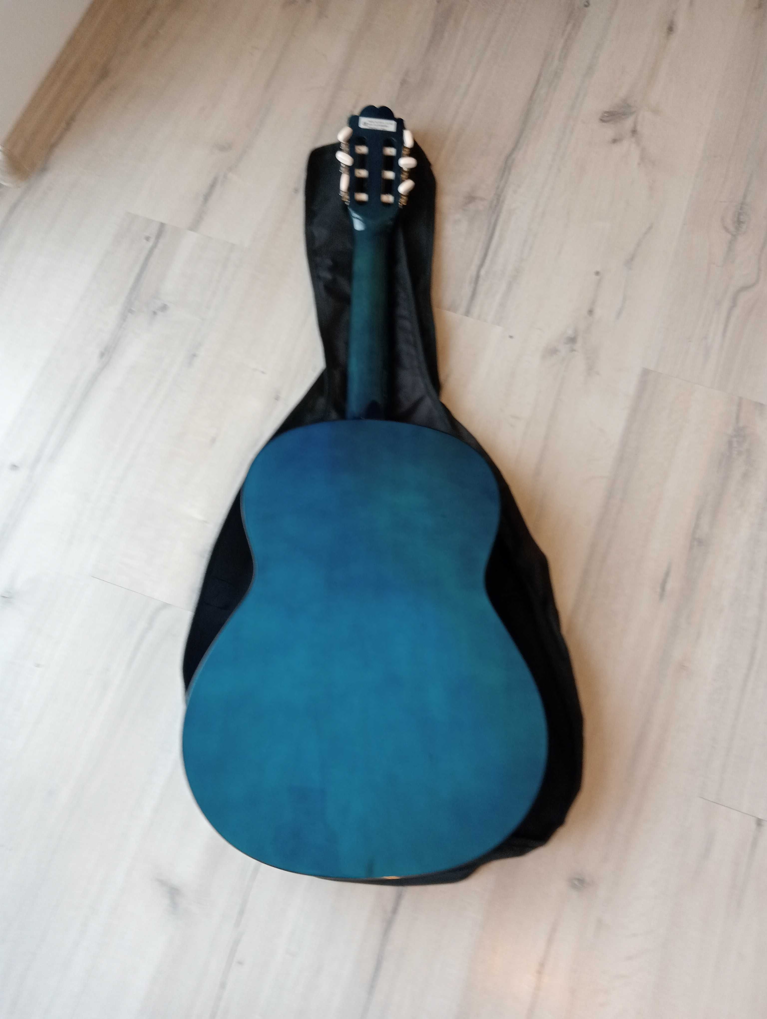 Gitara klasyczna Suzuki SCG-2 4/4 BLZ z oryginalnym futerałem