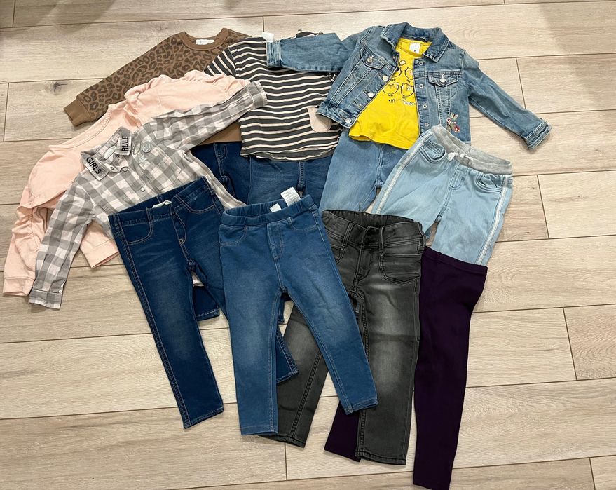 Paka ubranek dla dziewczynki rozmiar 92