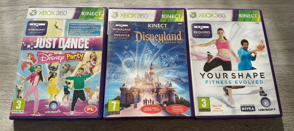 Gry Xbox 360 kinect