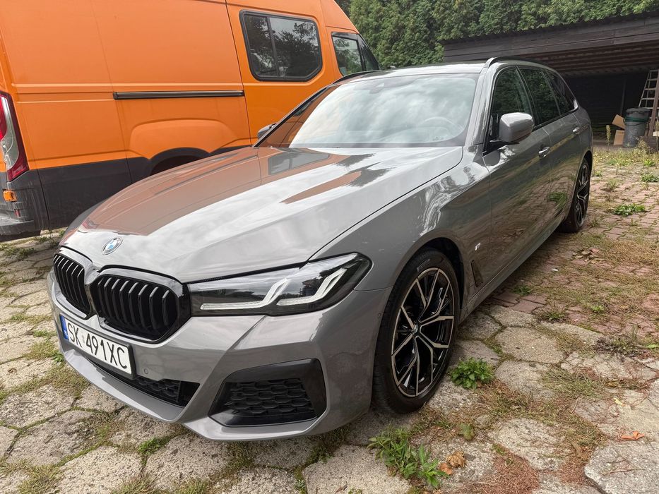 BMW Seria 5 BMW 520d xDrive w bogatej wersji, zadbany! LEASING