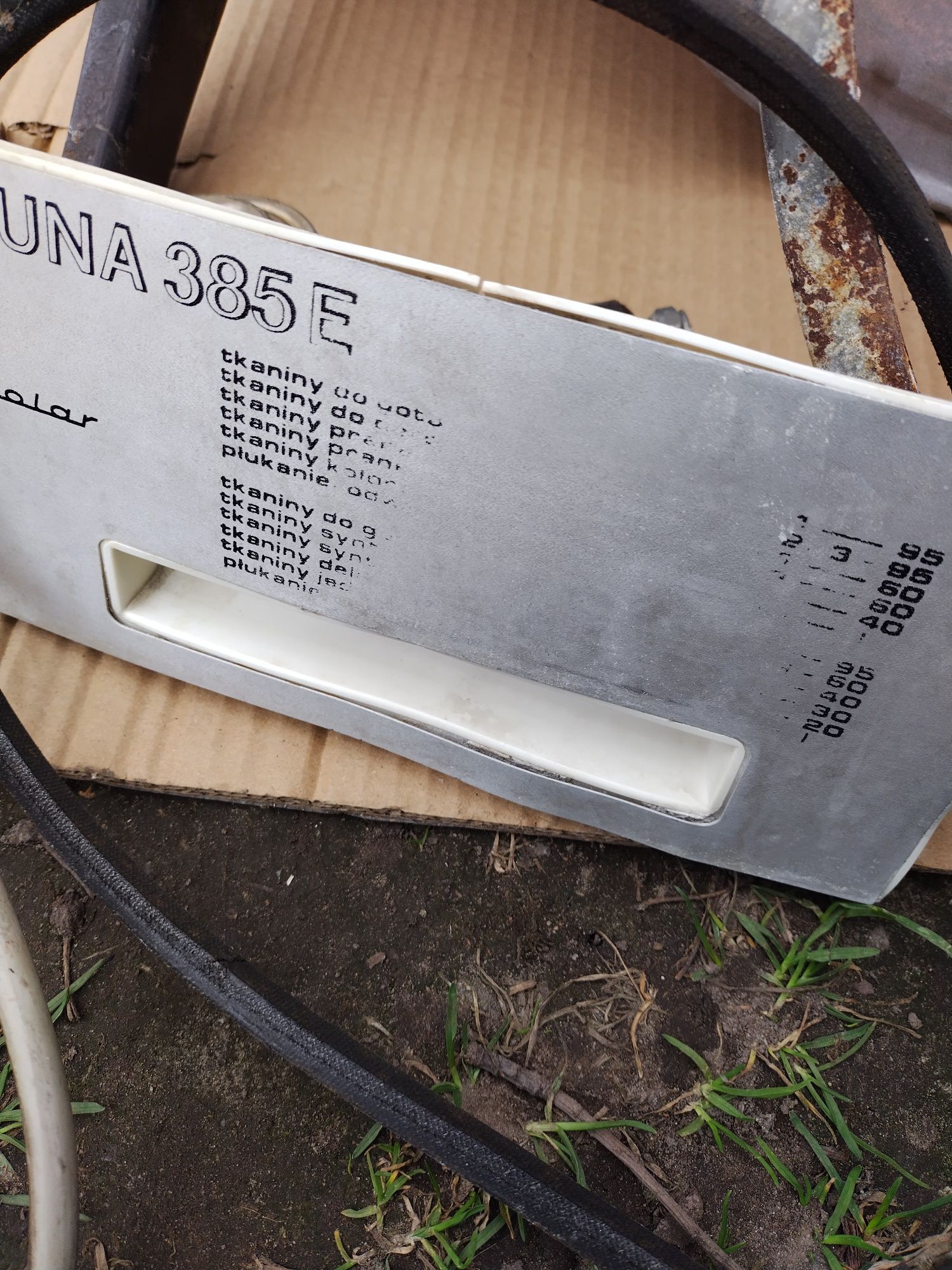 Części do pralki polar luna 385e części(silnik,bęben,programator itd.)