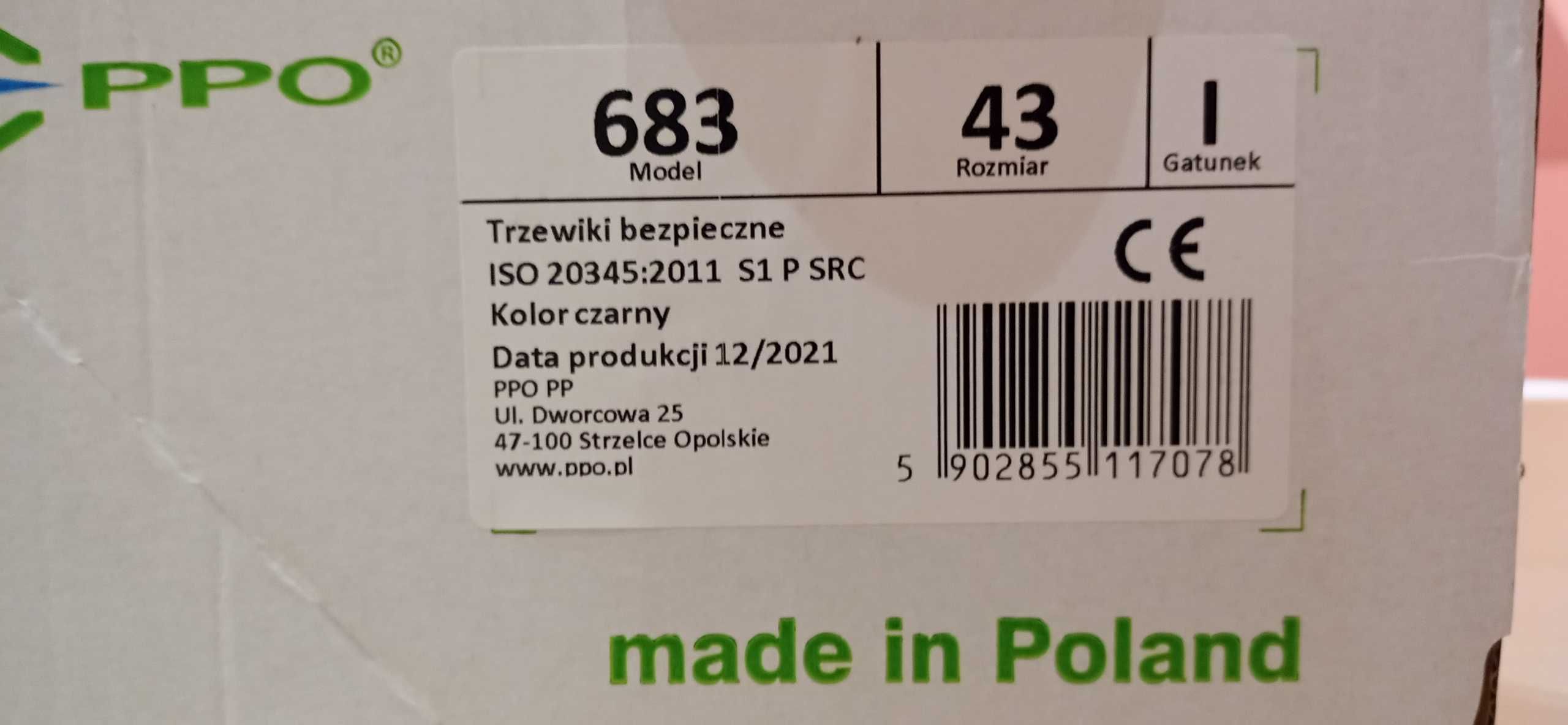 Buty robocze ppo 42 i 43