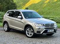 BMW X3 LIFT 2.0 190KM Automat,SALON POLSKA,Bogata Wersja X-Line,Oryg.107TysKm