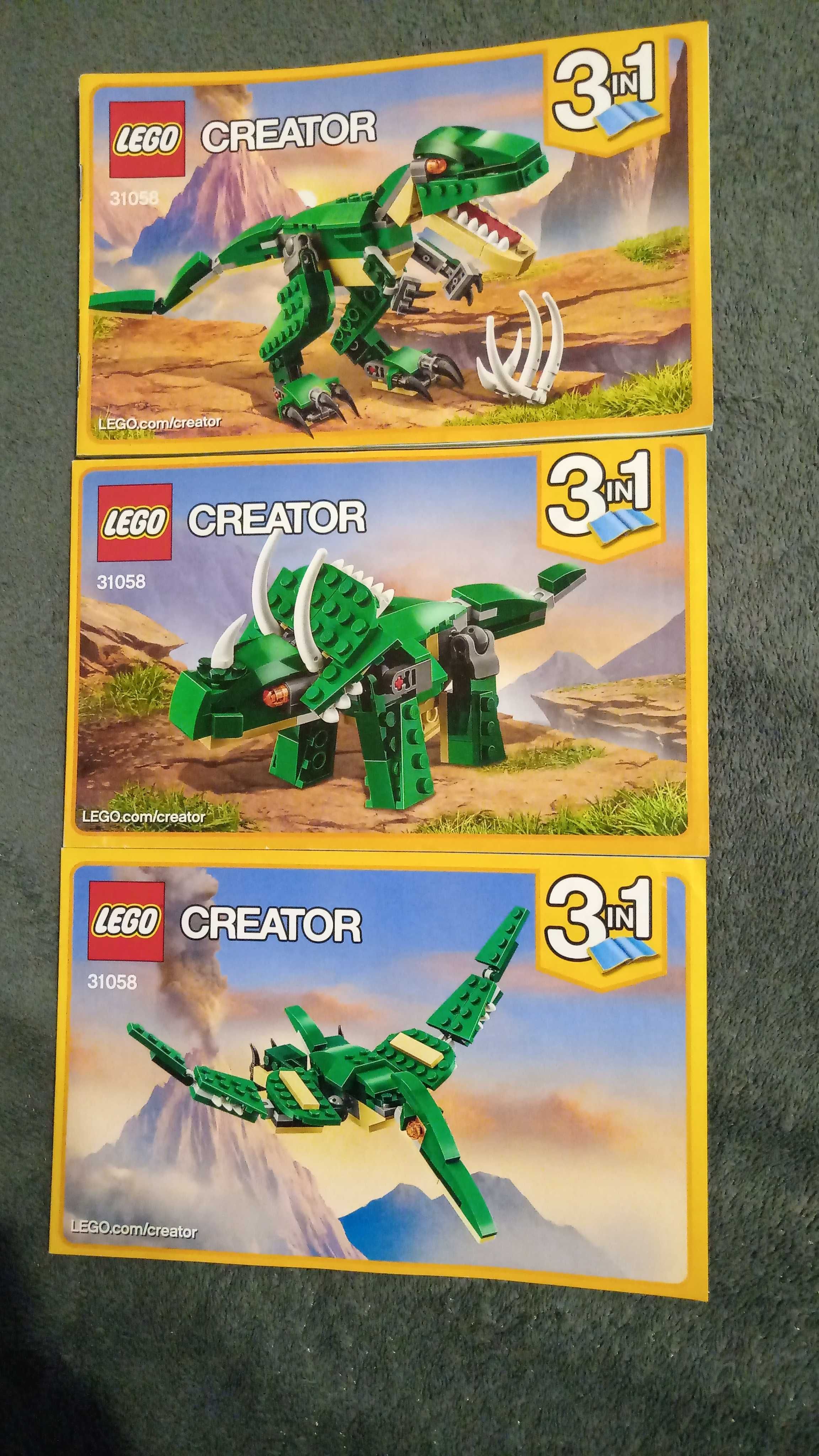 LEGO Creator 3w1 31058 Potężne dinozaury