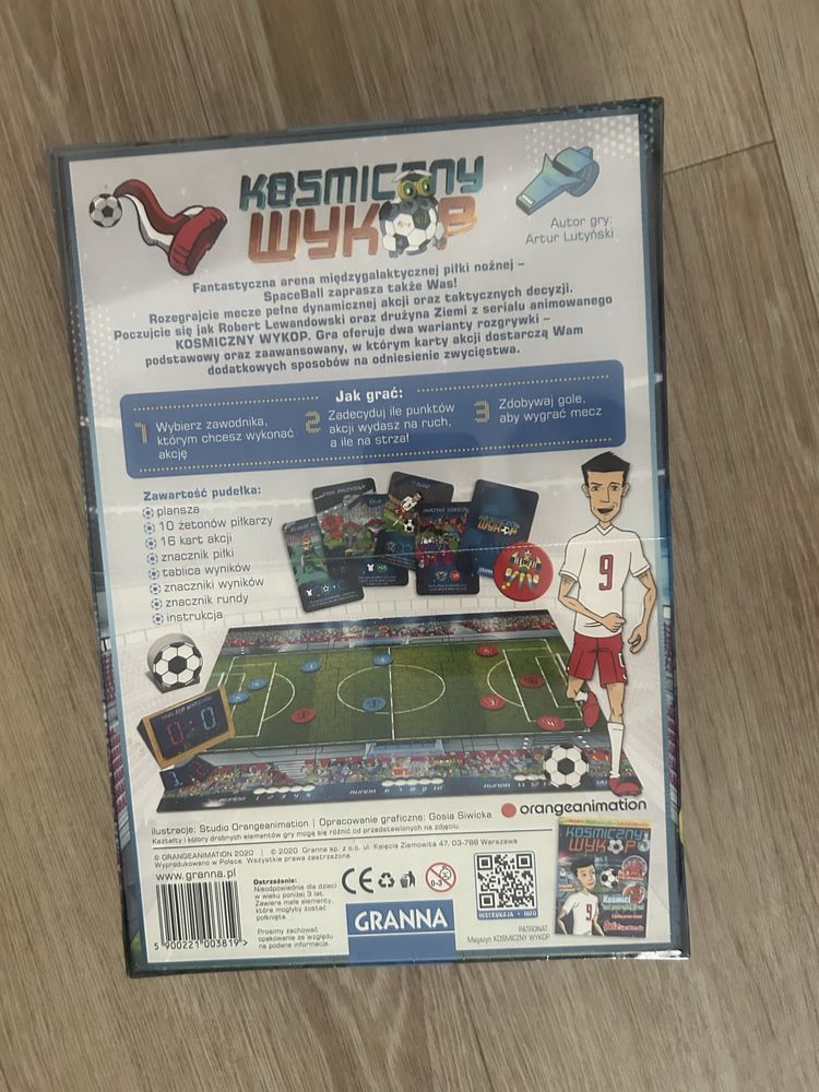 Kosmiczny wykop gra NOWA ofoliowana