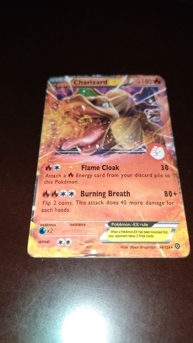 Karta pokemon GO mega Charizard EX