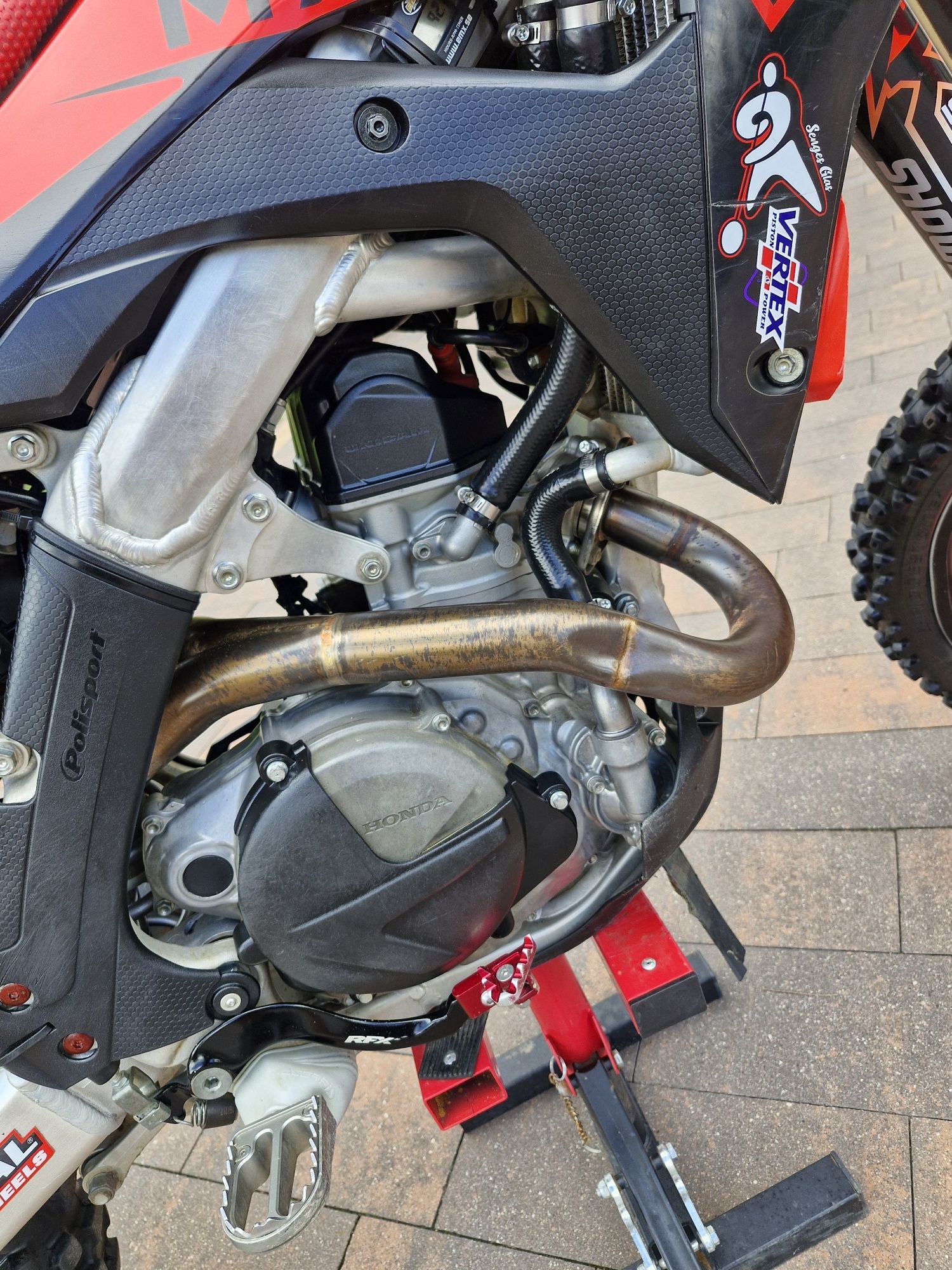 HONDA CRF450 wydech  procircuit Rozrusznik wtrysk zadbana