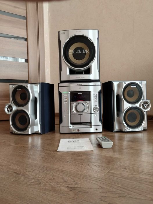 Мощный 800 Вт Sony с большим сабвуфером ( Блютуз / AUX ) Сони