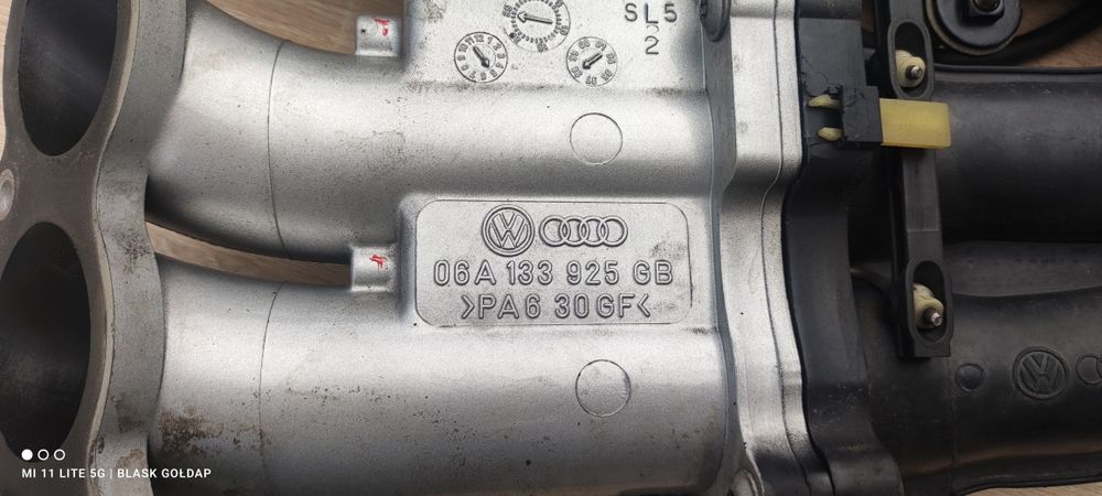 Kolektor Ssący Audi A3 8L 1.8 1998 Części Blask Gołdap