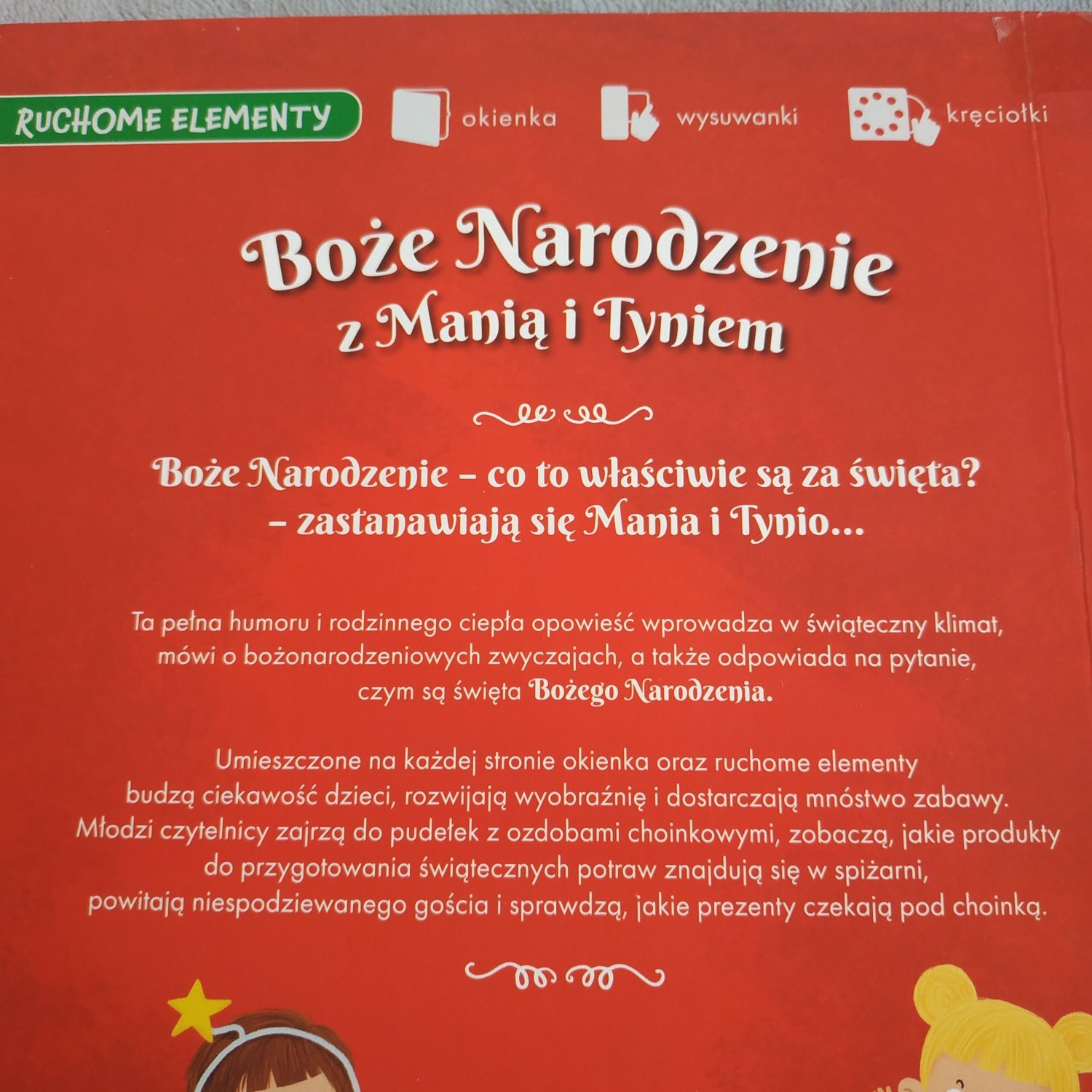 Boże Narodzenie z Manią i Tyniem Ruchome elementy