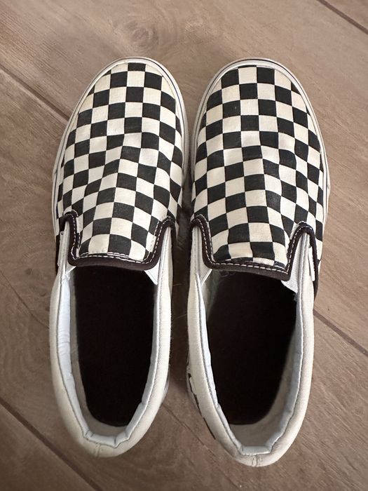 Vans buty slip on checkerboard