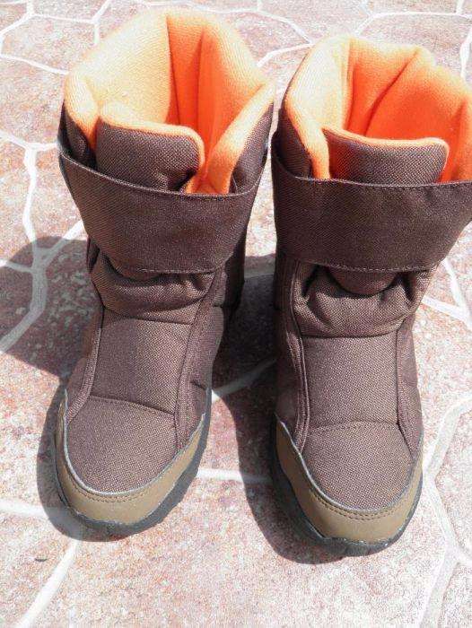 bota quechua 35 como novas criança