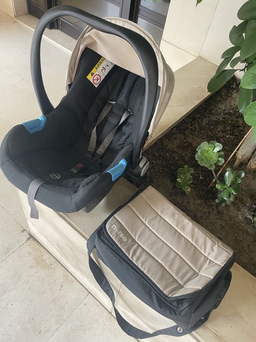 Carrinho bebe ovo e alcofa