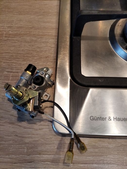 Кран газовий вар пов-ні Gunter & Hauer ближньої лівої/правої конфорки