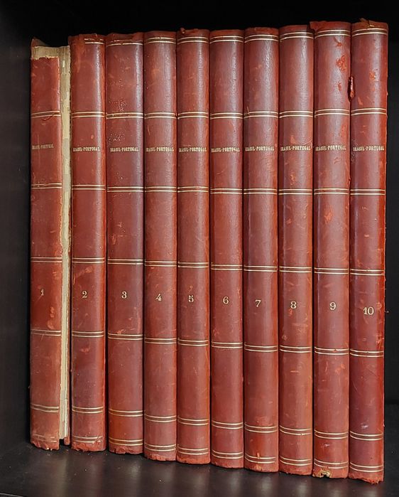 Brasil - Portugal, Revista Quinzenal Ilustrada (10 Volumes, 10 Anos)