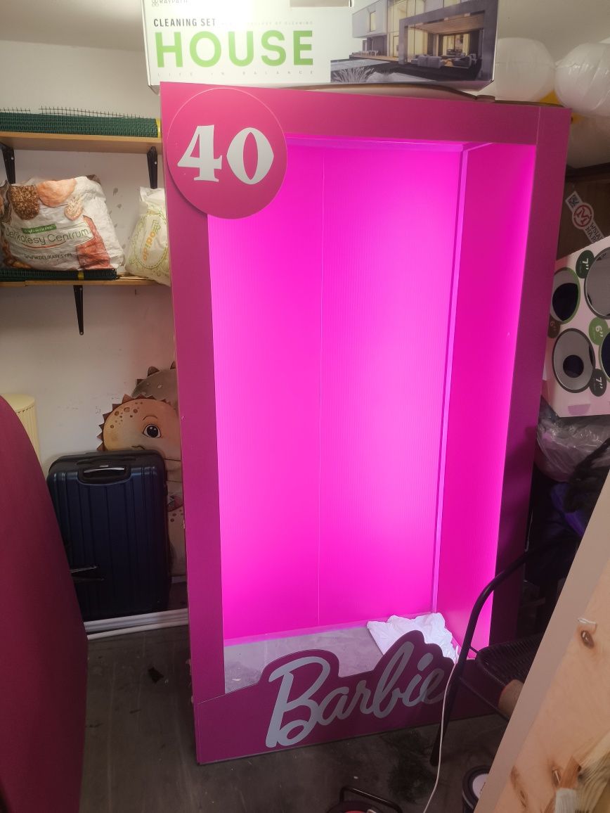 Box Barbie z oświetleniem Led