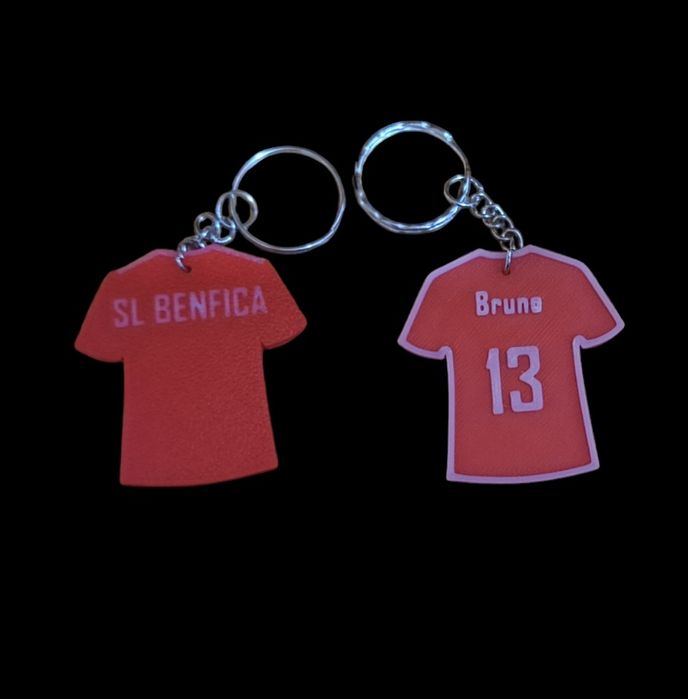 Porta-Chaves Personalizado – Mostra o Teu Amor pelo Benfica!
