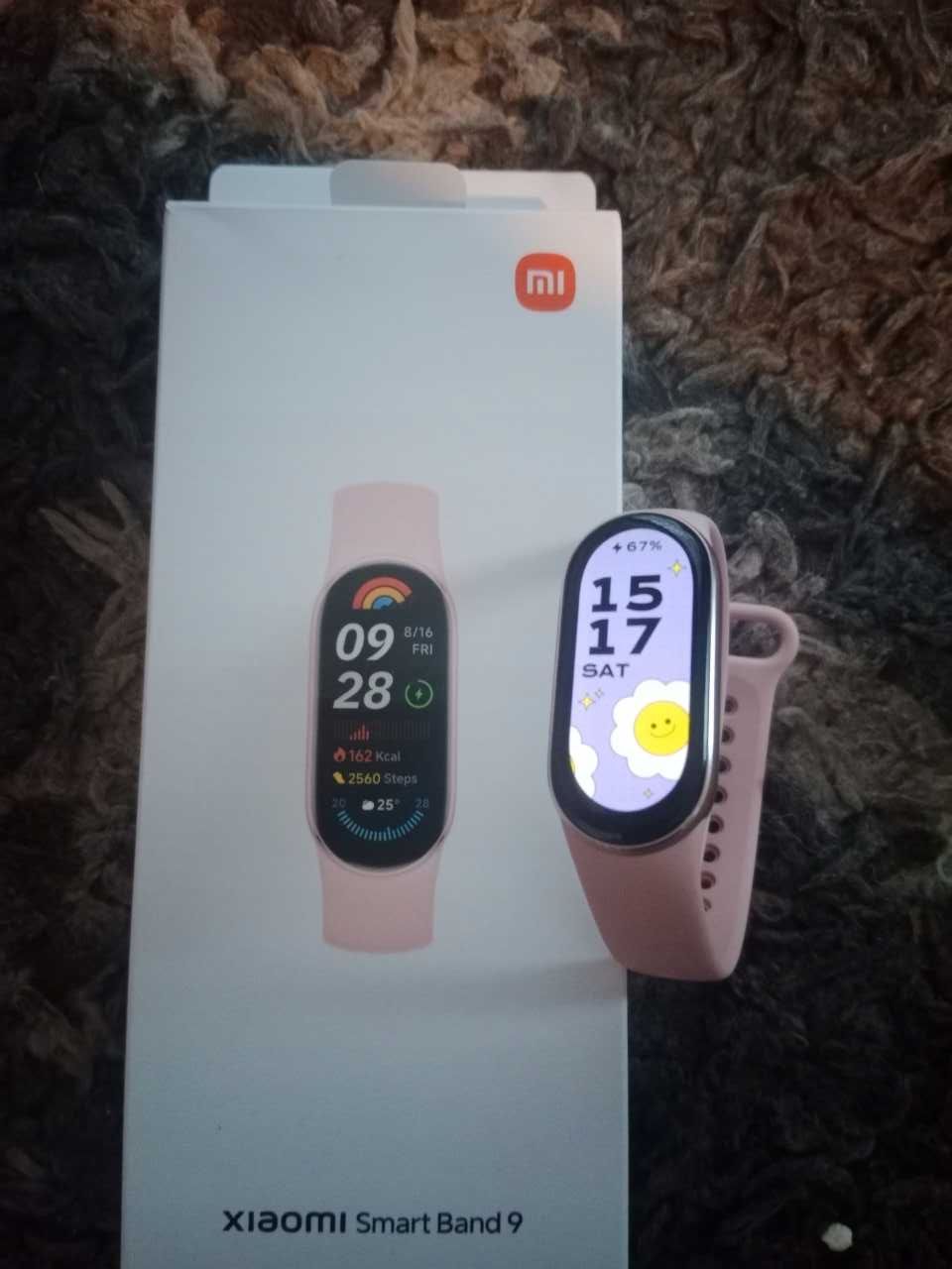 NOWY Smartband Xiaomi Mi Band 9 Czarny Opaska Fitness