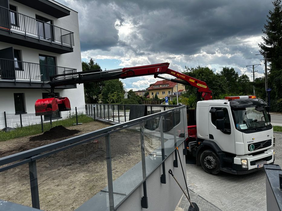 Wywóz gruzu i śmieci, worki, big bag, kontenery