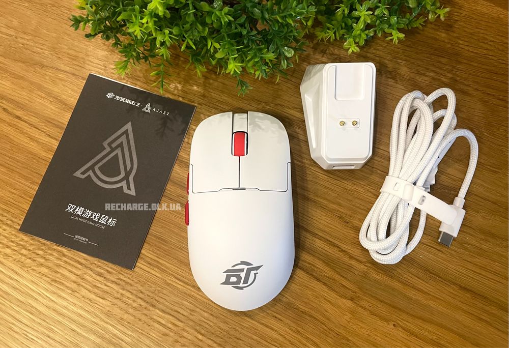‼️ НОВІ Ajazz AJ159P PAW3395 Wireless | ІГРОВА БЕЗДРОТОВА Мишка