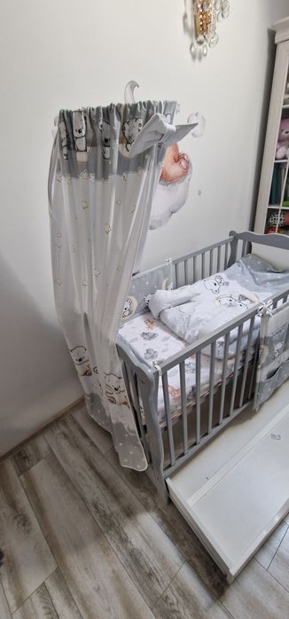 Łóżeczko dziecięce z motywem Misia dostępne 1 sztuka NOWE