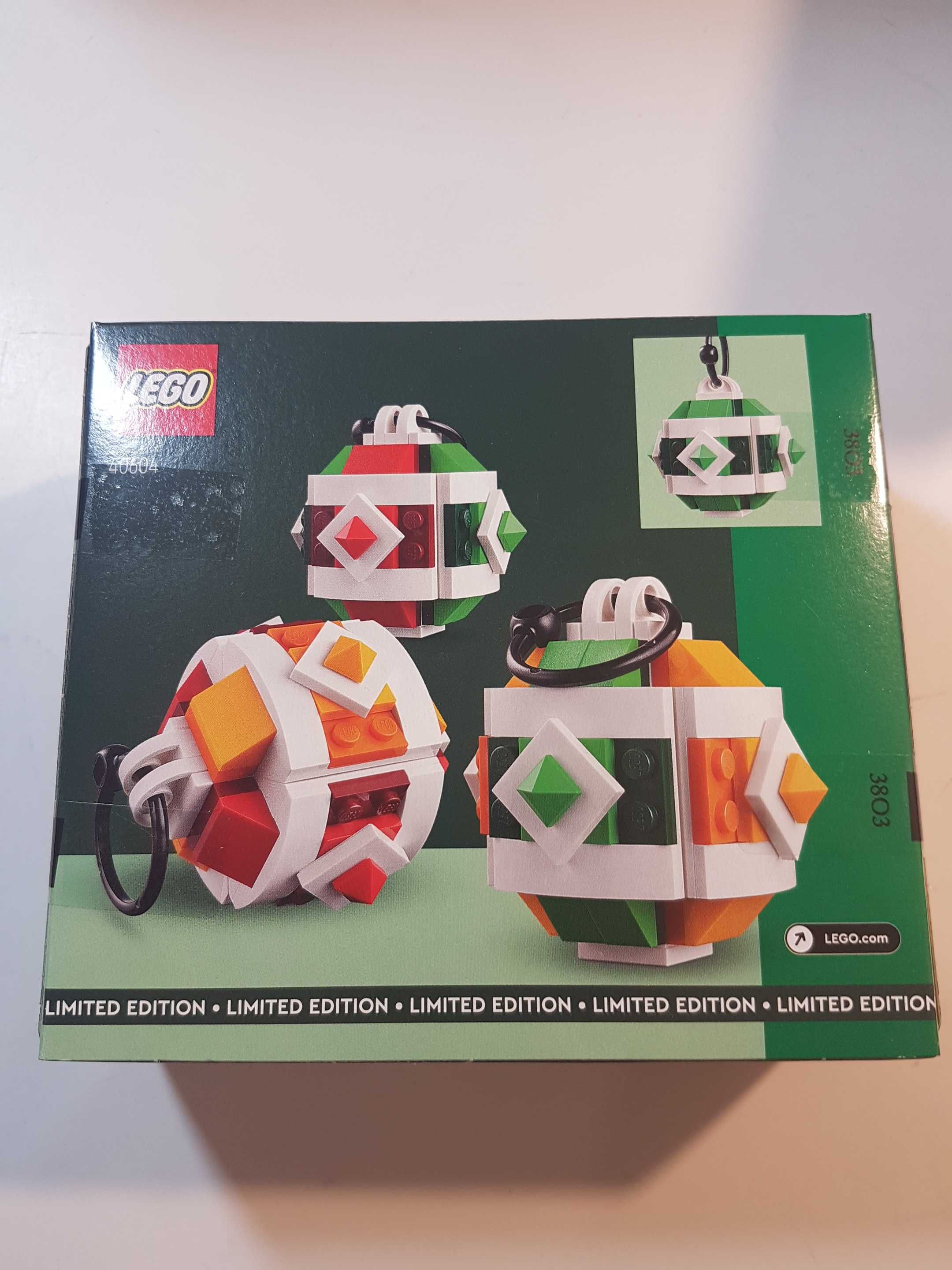 Lego Okolicznościowe 40604 Zestaw Świątecznych Ozdób