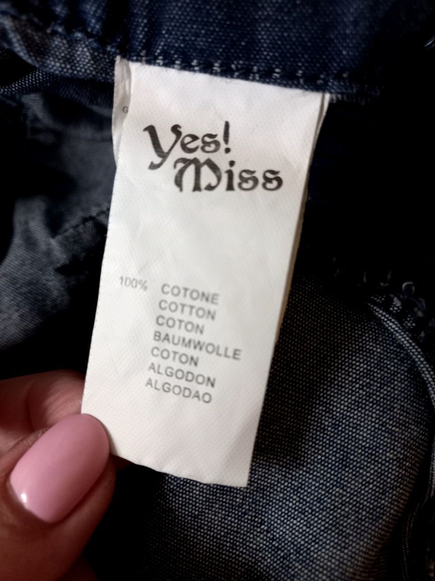 Новый джинсовый  комбинезон Yes Miss  размер S