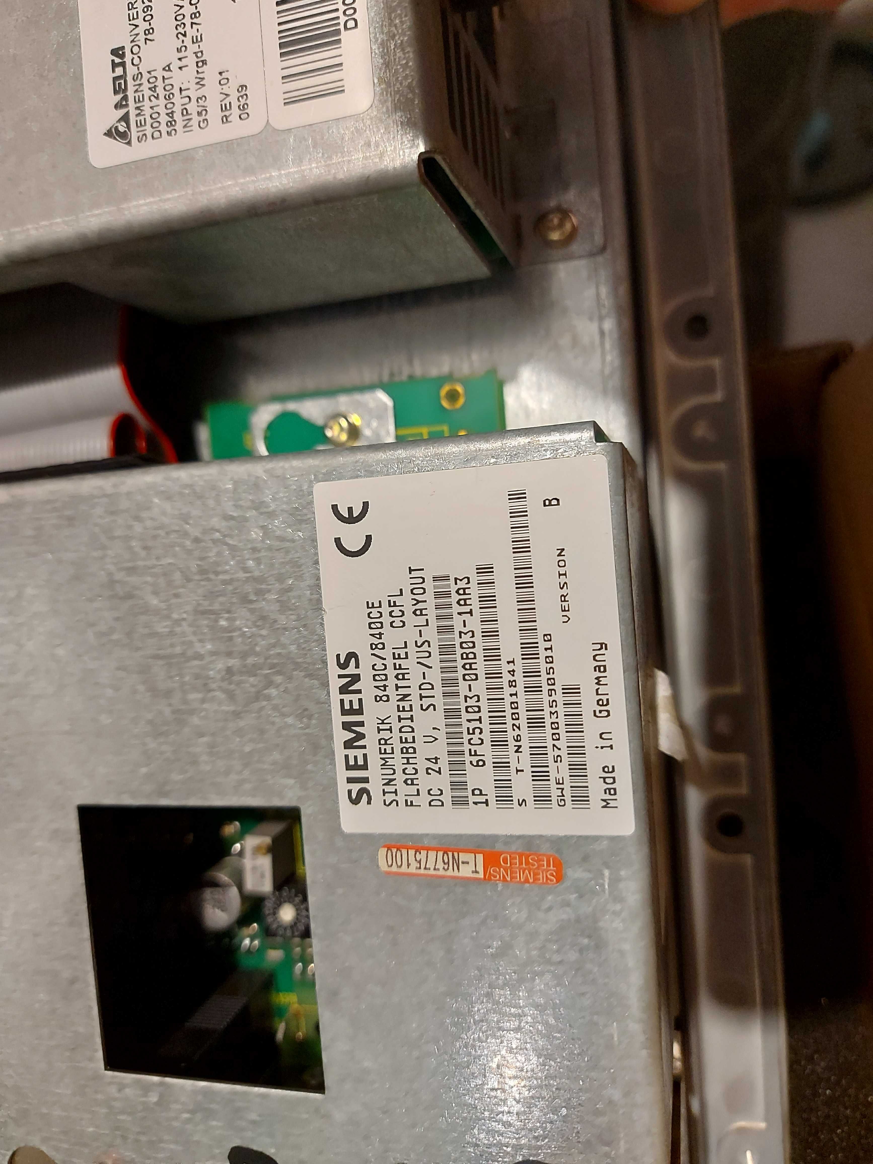 Panel operatorski Siemens