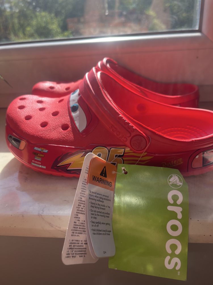 Klapki crocs durt sport clog zygzak mcqueen