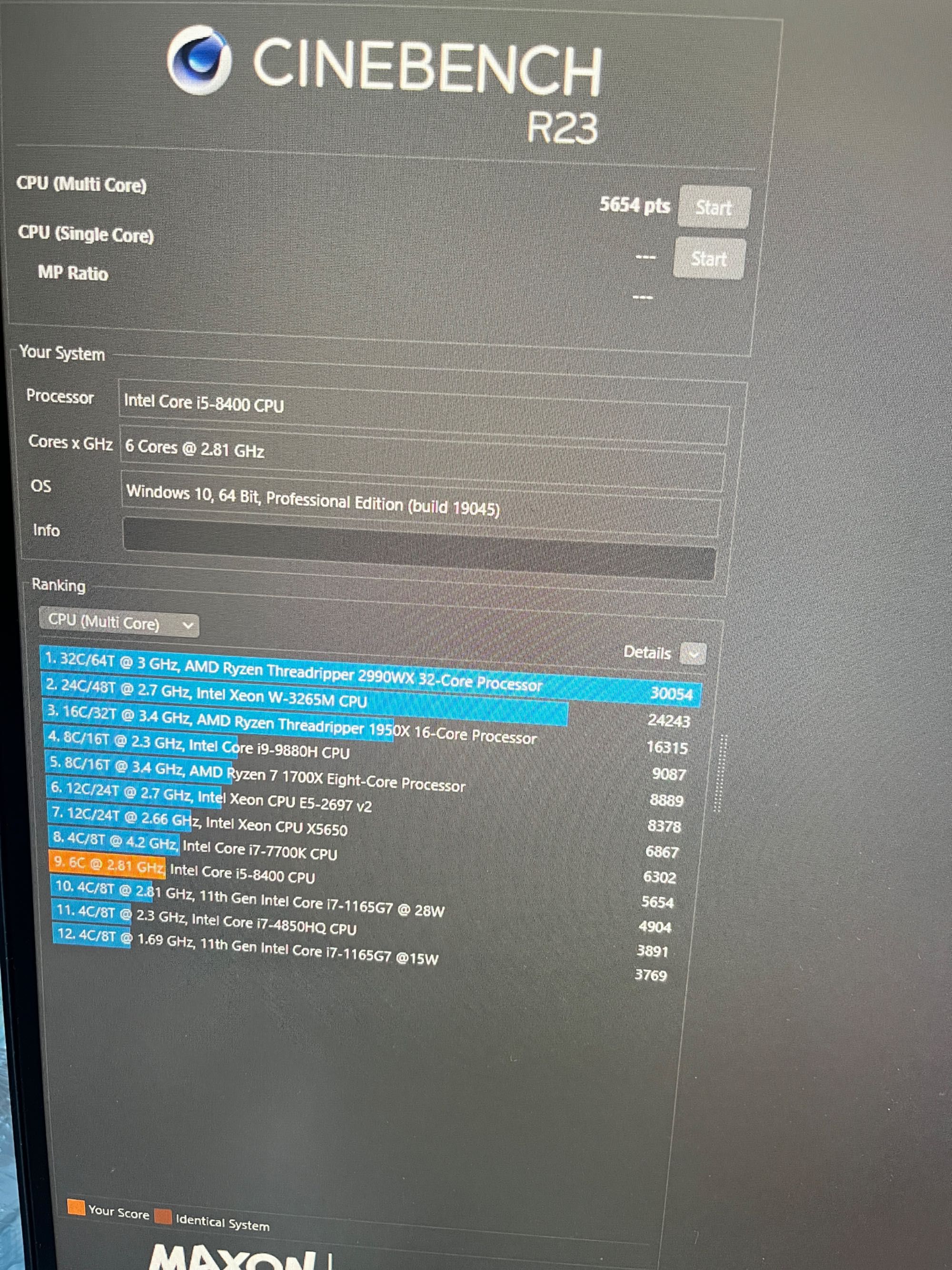 Komputer I5(6x6) 16GB DDR4 SSD-1TB/ GTX