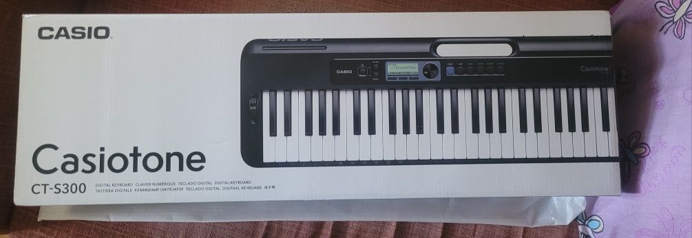 Синтезатор Casio CT-S300 Black новый на гарантии