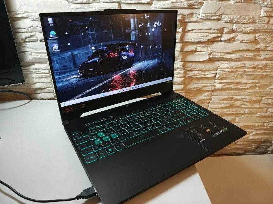 GAMINGOWY Laptop ASUS TUF R5 12x4.55Ghz16GB,RTX4050/140W-6GB/GW-12.25
