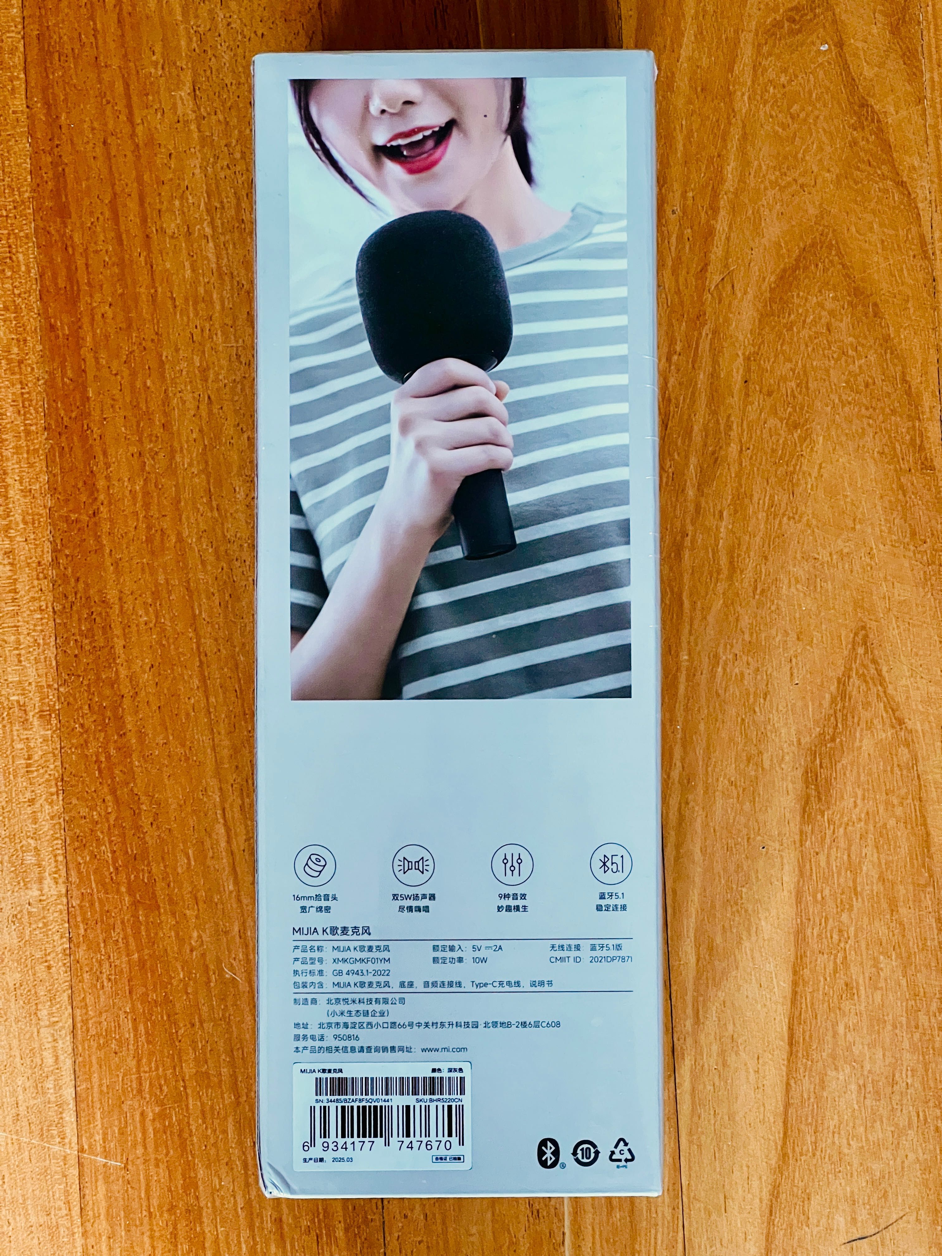 Xiaomi mikrofon karaoke