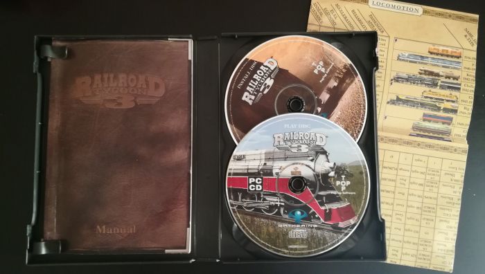 Jogo PC "RailRoad Tycoon 3" (Optimo Estado)