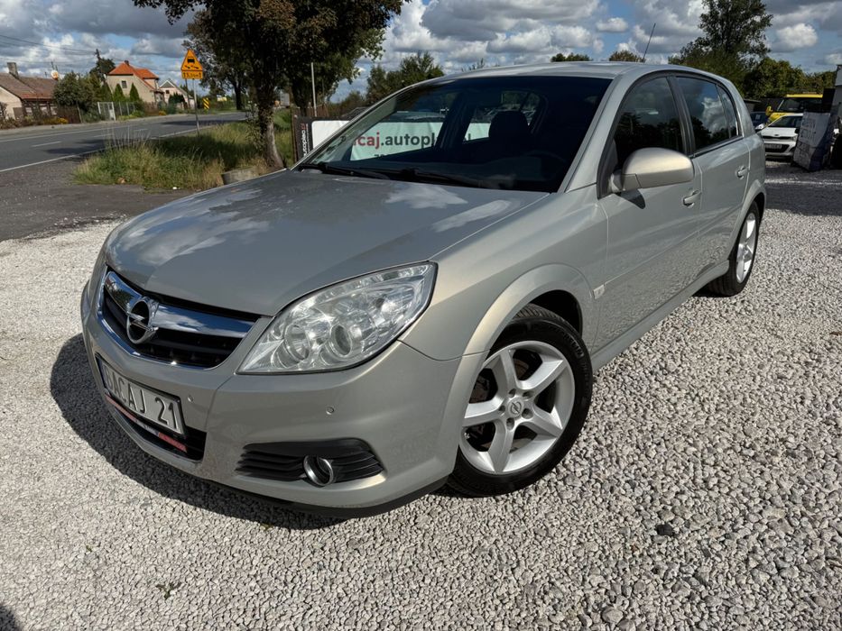 OPEL SIGNUM 1.8 140 Stan Bdb Alu Klima Czujniki Skóra
