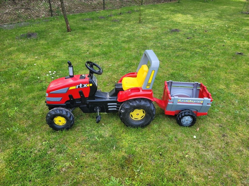 Traktor X-Trac Rt.X,  (Rolly Toys) + przyczepka