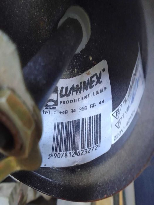 ŻYRANDOL LUMINEX Lampa wisząca metal kol. miedziany  6 punktów 40W