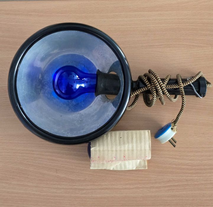 Синяя лампа Минина рефлектор
